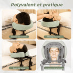 Repose-tête pour massage à la maison