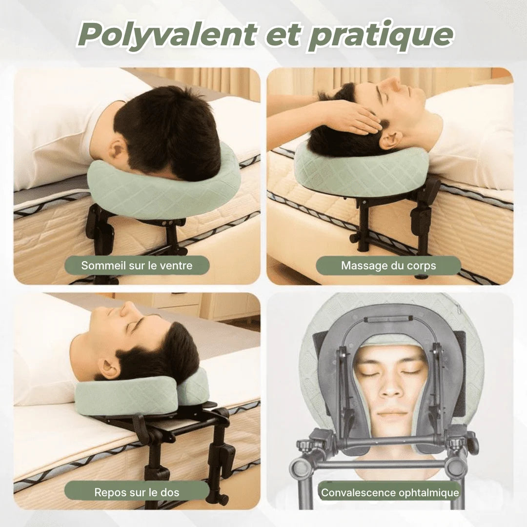 Repose-tête pour massage à la maison