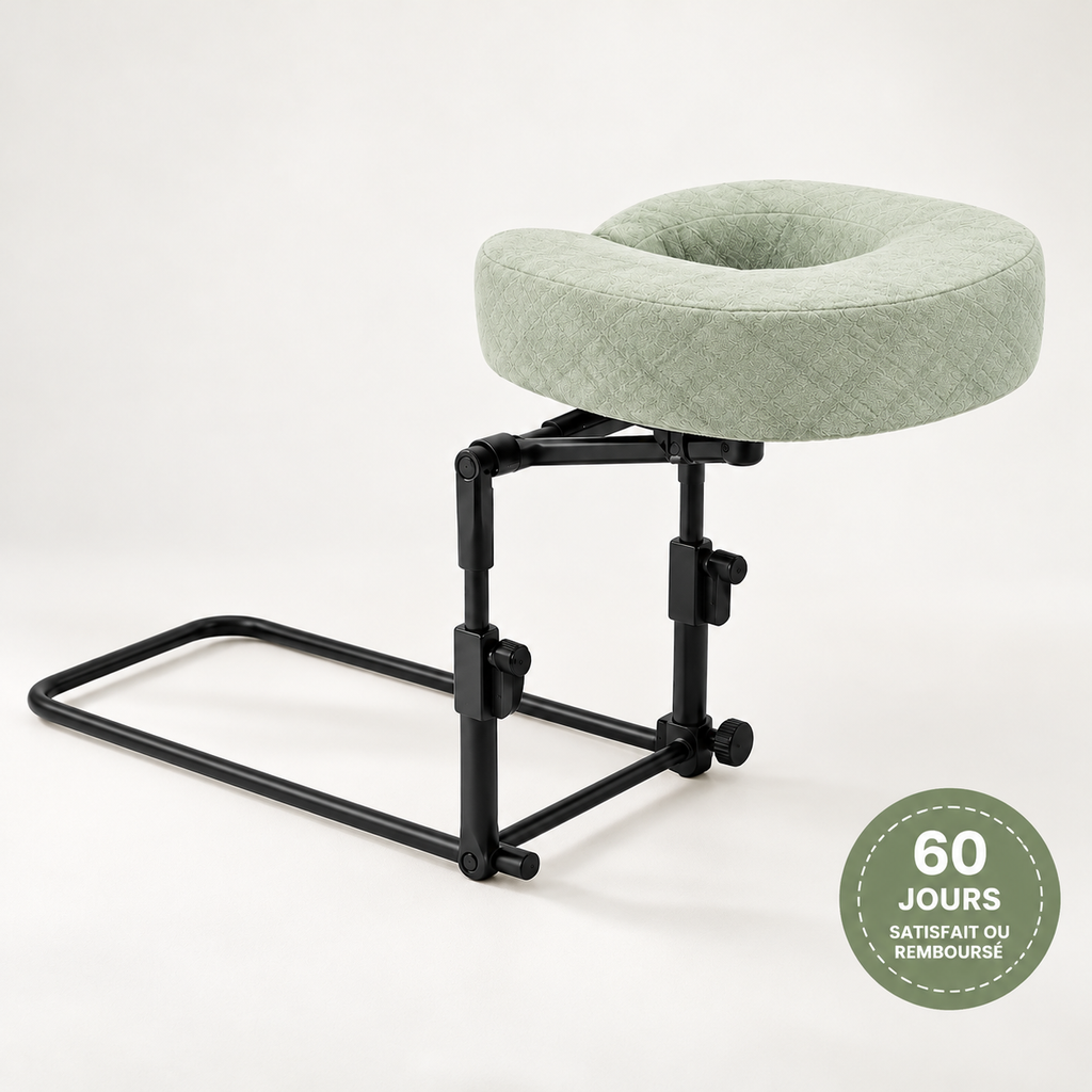 Repose-tête pour massage à la maison